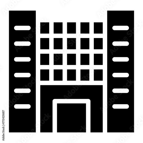 skycraper, office, building icon