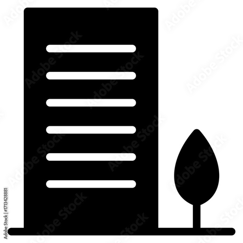skycraper, office, building icon