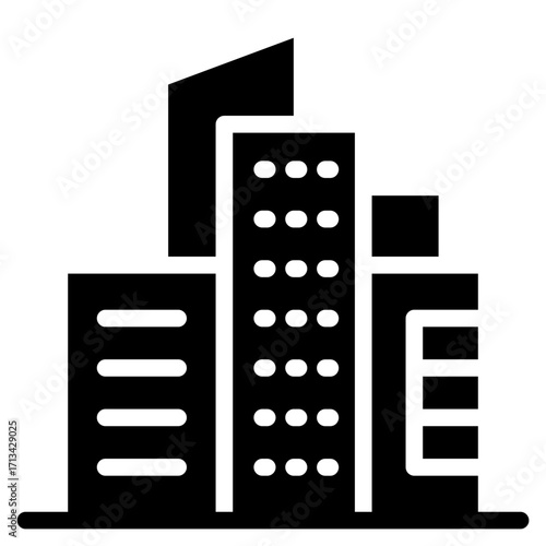 skycraper, office, building icon