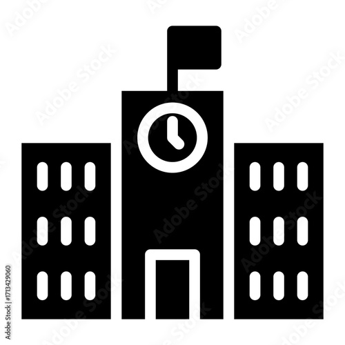 school, university, elementary school icon