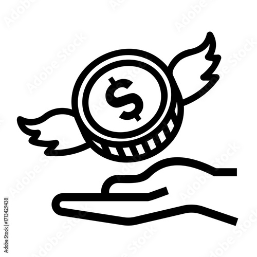 investor Line Icon