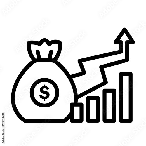 investor Line Icon