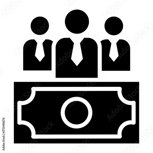 investor Solid icon
