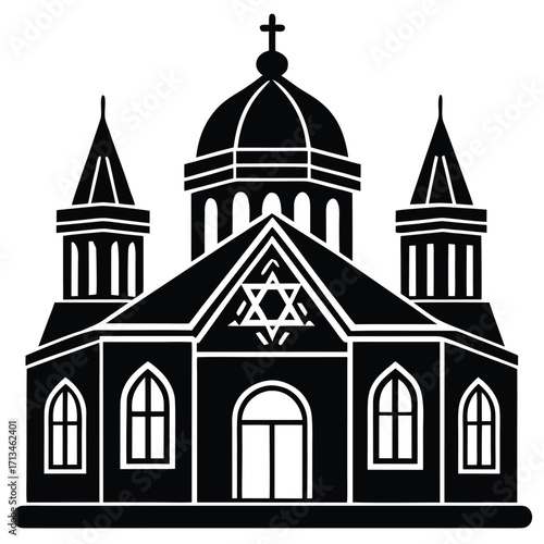 taj mahal vector illustration