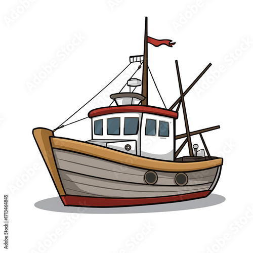 ship on the water