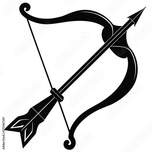 vector illustration of a sword