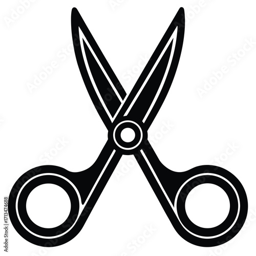 scissors isolated on white