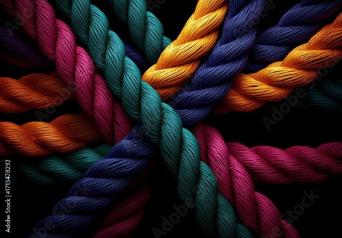 A colorful mess representing confusion.