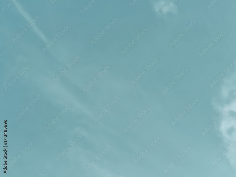 Obraz premium Soft Turquoise Underwater Background with Light Rays and Gentle Water Movement