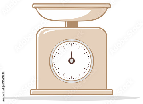 Analog Kitchen Food Scale for Baking, Cooking and Diet Measurement