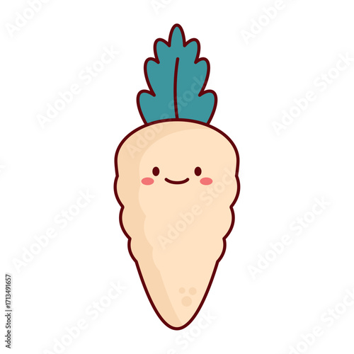 Leek Flat Iluustration Design 