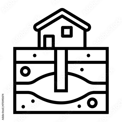 underground Line Icon