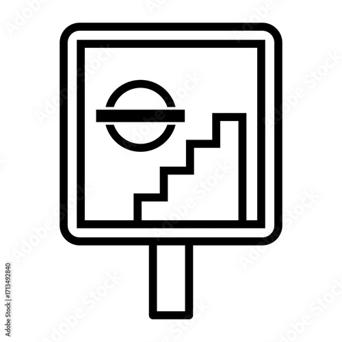 underground Line Icon