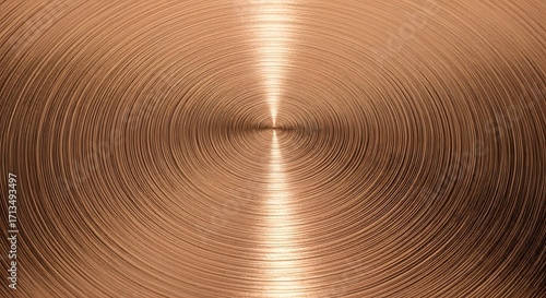 Gold Copper Spiral Pattern Abstract Background for Design and Art Projects