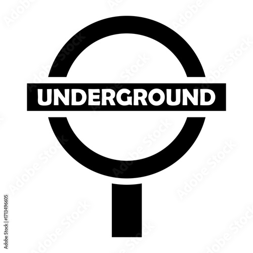underground Solid icon