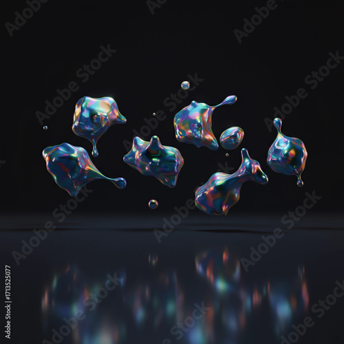 3d render of a world map and globe on blue background