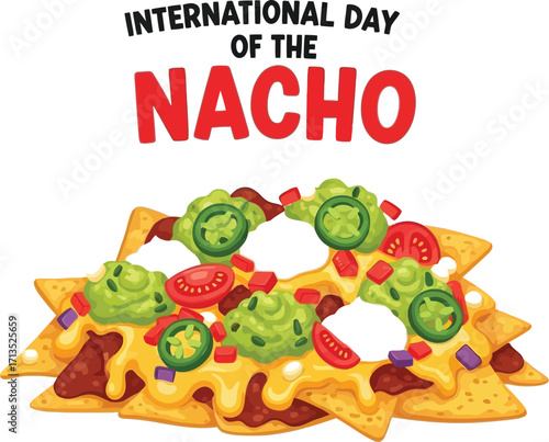 Celebrate international nacho day with a delicious plate of nachos perfect for foodies and snack lovers