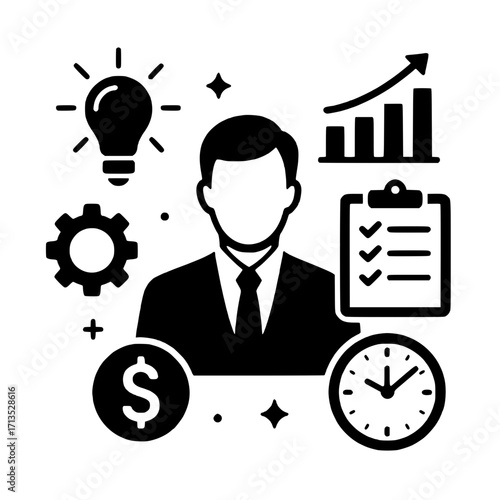 businessman with money