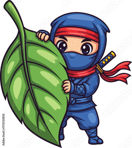 little ninjas big secret a stealthy leaf adventure, isolated on transparent background