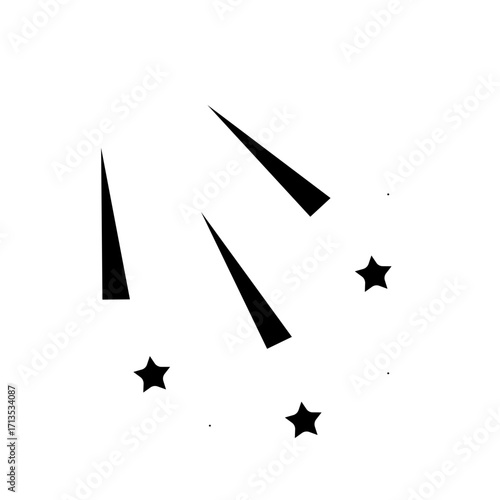 firework glyph icon
