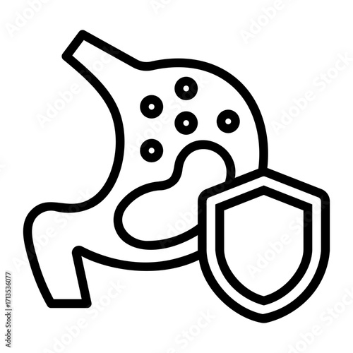 antioxidant Line Icon