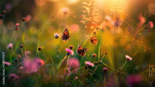 field of flowers