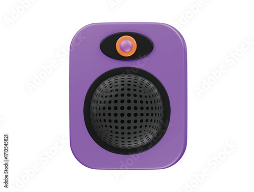 loudspeaker icon 3d illustration render