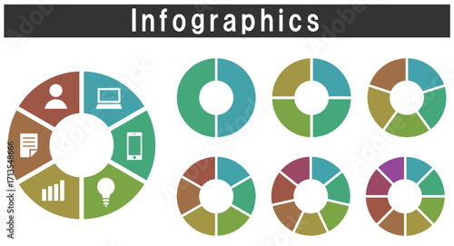 インフォグラフィック、チャート、アイコン