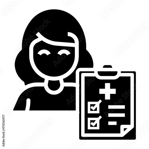 examination Solid icon