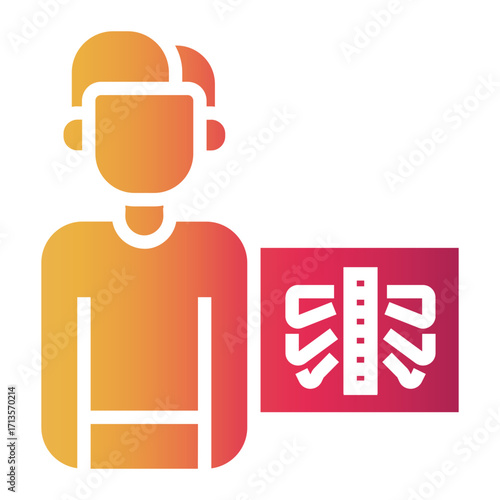 examination Gradient icon