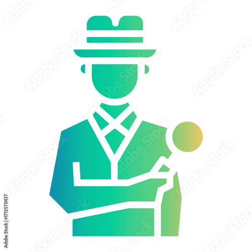 examination Gradient icon
