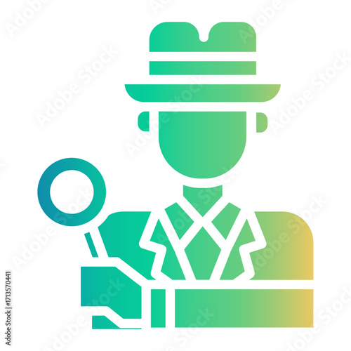 examination Gradient icon
