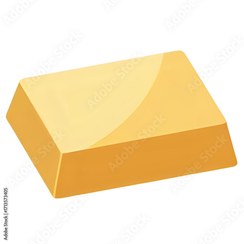 Symbolic Gold Bar for Chinese New Year Represents Wealth and Prosperity