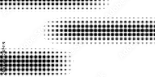 grunge Halftone white and black dots pattern and black gradient grunge texture background. Dotted line comic sport style vector illustration