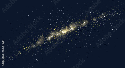 Stunning Celestial Display Captivating View of the Milky Way Galaxy