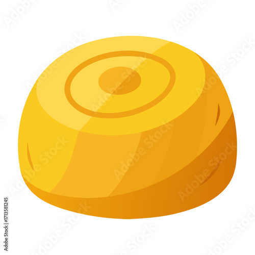vector illustration of a bread
