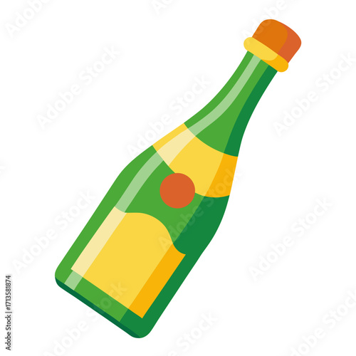 bottle of champagne