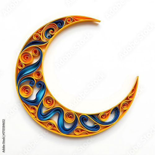Hand-drawn Quilling Style 