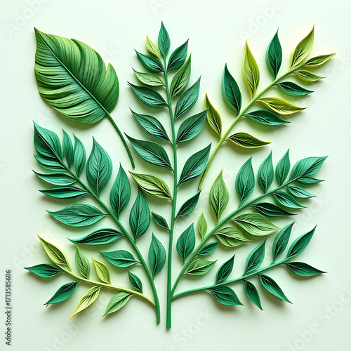 Hand-drawn Quilling Style 