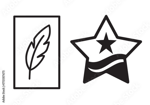 Shiny Star of David Icon with Metallic 3D Design