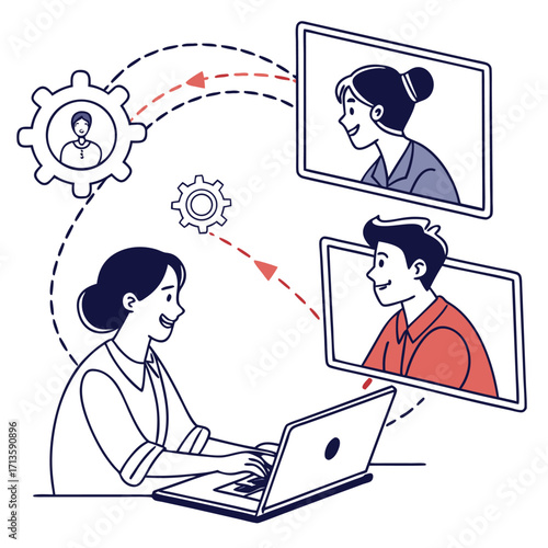 Round Table Meeting Team Collaboration