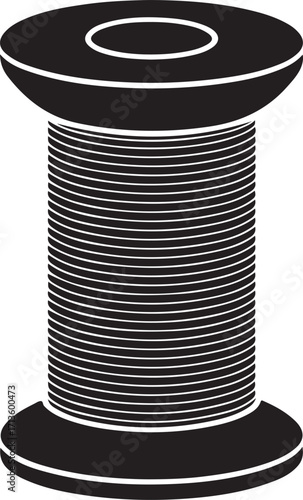 Illustration of thread on spool