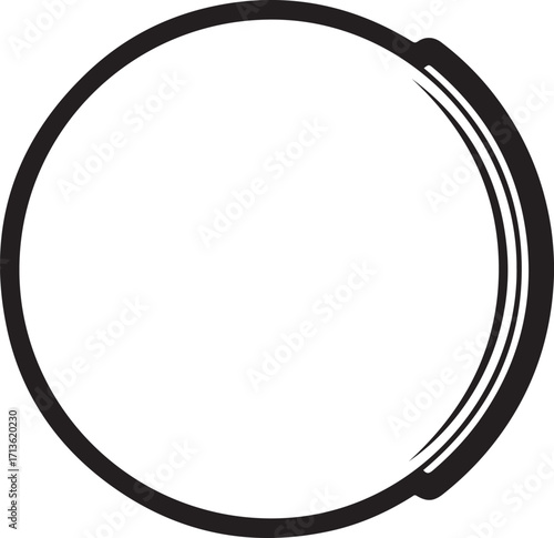 Drum Head and Rim Minimalist Vector Icon

Simple Percussion Instrument Drum Symbol

Black and White Drum Clipart Illustration