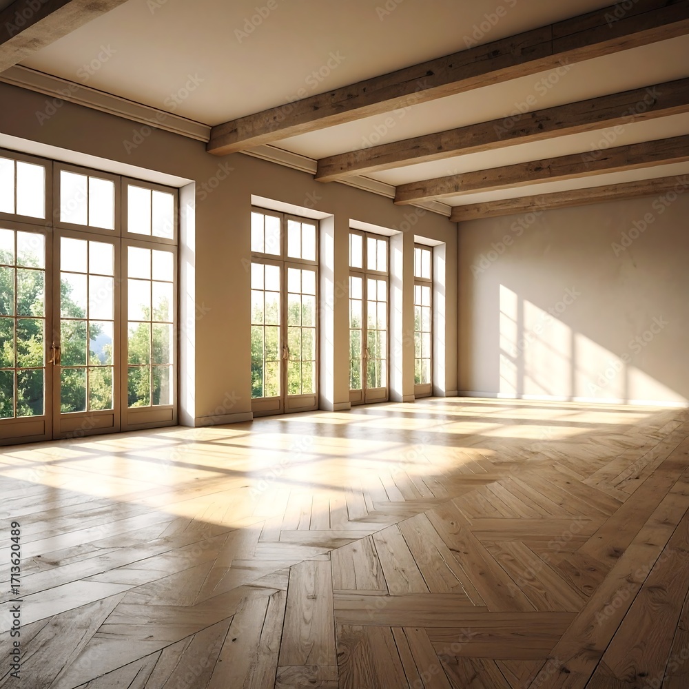 custom made wallpaper toronto digitalSunny, spacious room with large windows