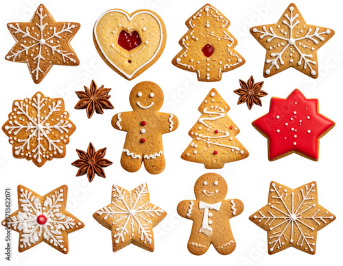 gingerbread cookies collection