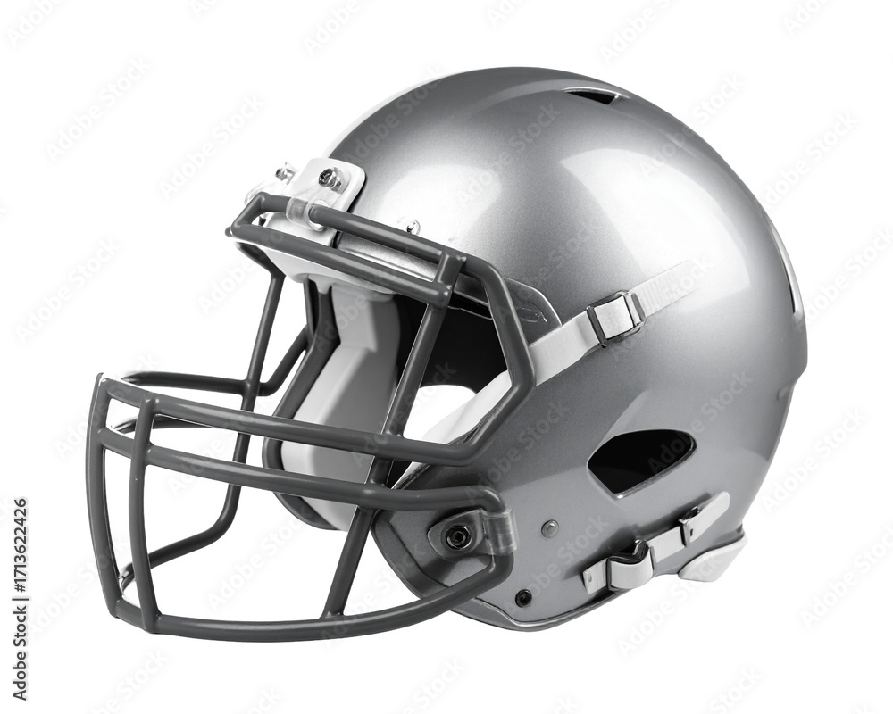 Fototapeta premium American football helmet isolated on transparent background
