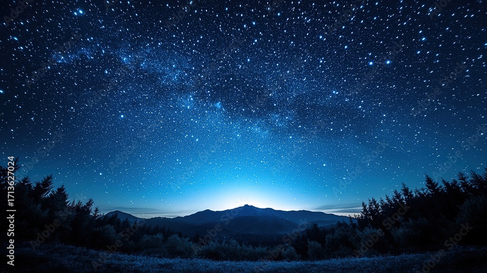 Fototapeta premium starry night sky