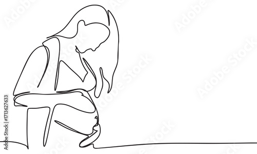 Pregnant Woman Silhouette