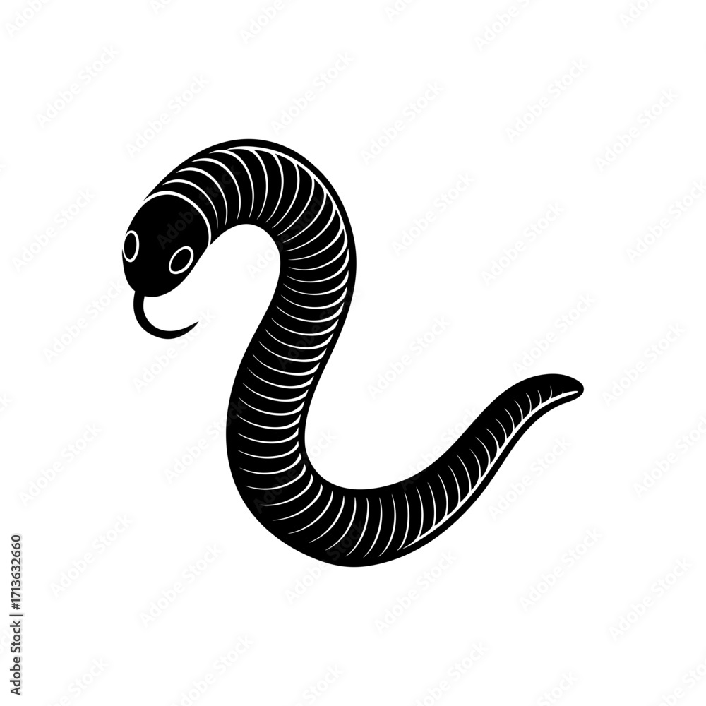 Fototapeta premium Horsehair Worm Parasitic