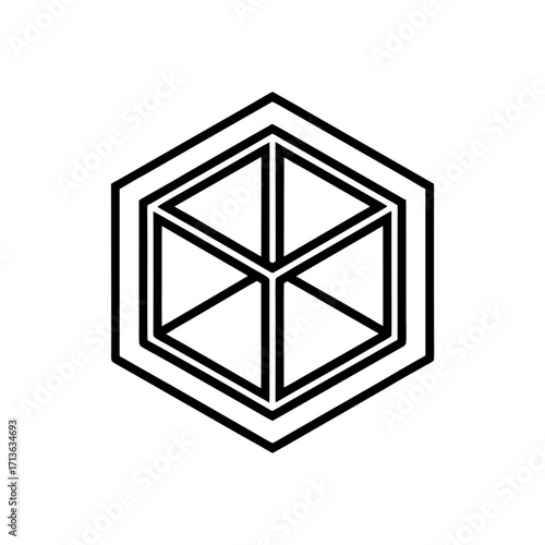 3d modeling icon isolated on white